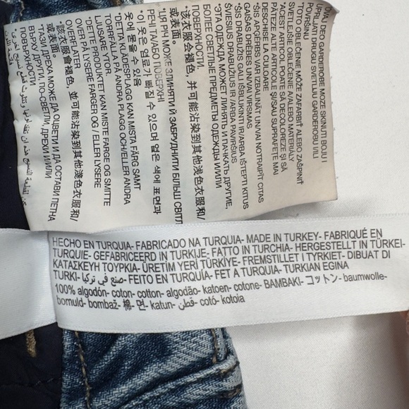 Massimo Dutti Jeans Womens‎ Light Wash Blue Denim Straight Leg Size 2 - Picture 14 of 15